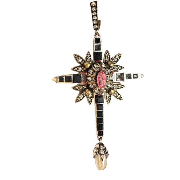 Alexander McQueen Earrings  Gold and Silver - Picture 3 of 8